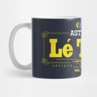 Houston Astro Theme Park Taxi Logo - Yellow Mug